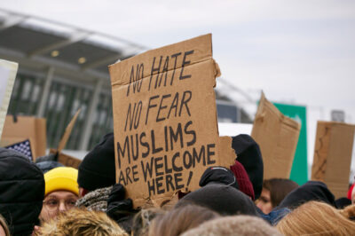 Muslim Ban Sign