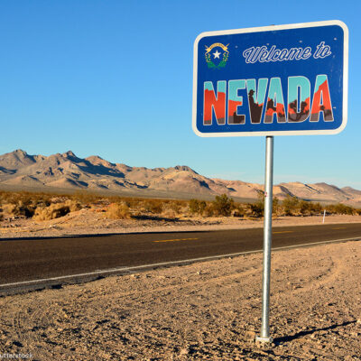 Nevada Welcome Sign