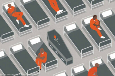 Prison Bed Illustration