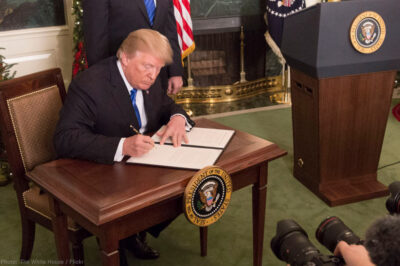 Trump Signing