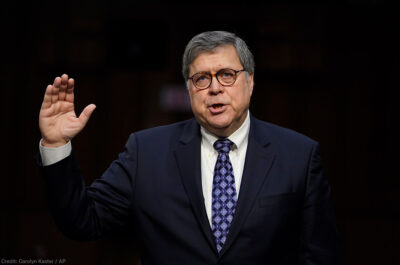 William Barr Swearing In