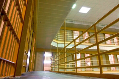 Empty cells at Arkansas Department of Correction prison in Malvern, Ark.