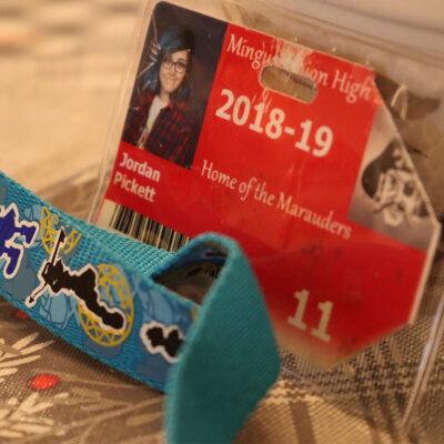 Jordan Pickett student ID badge