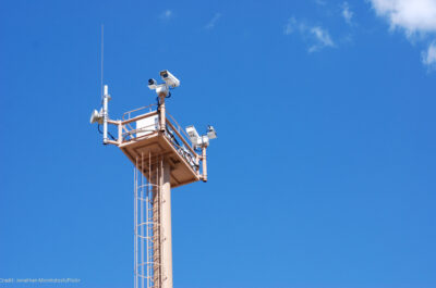 surveillance tower