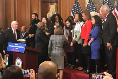 Speaker Pelosi and ACLU staffers