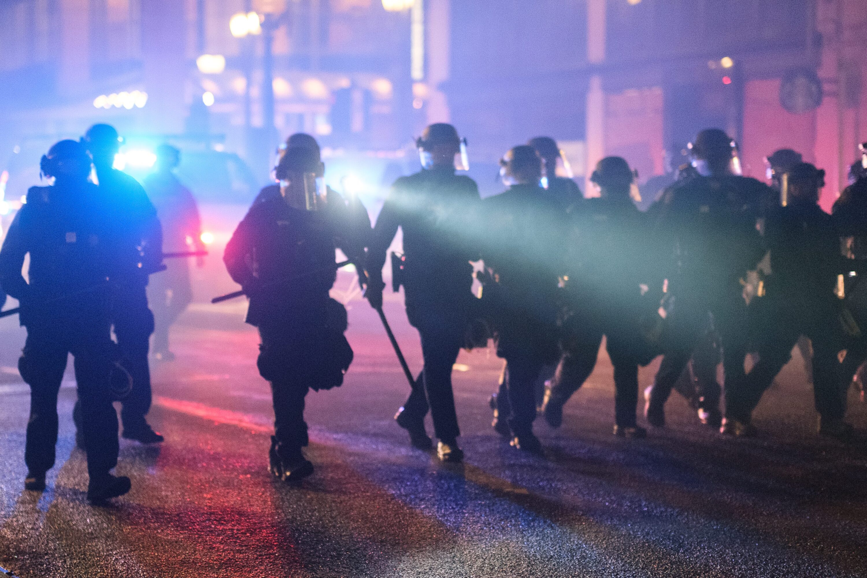 On June 13, Portland police shut down the streets of downtown Portland while hitting journalists and legal observers with batons and flash bang grenades.