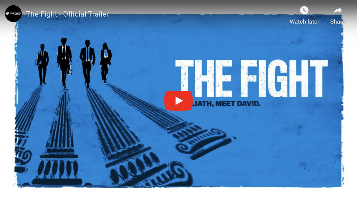 Poster for The Fight film trailer