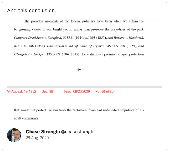 And this conclusion.