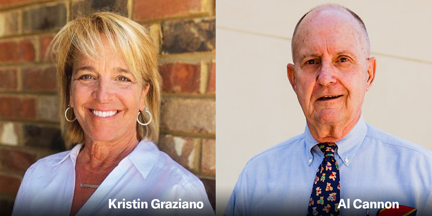 Kristin Graziano (left) and Al