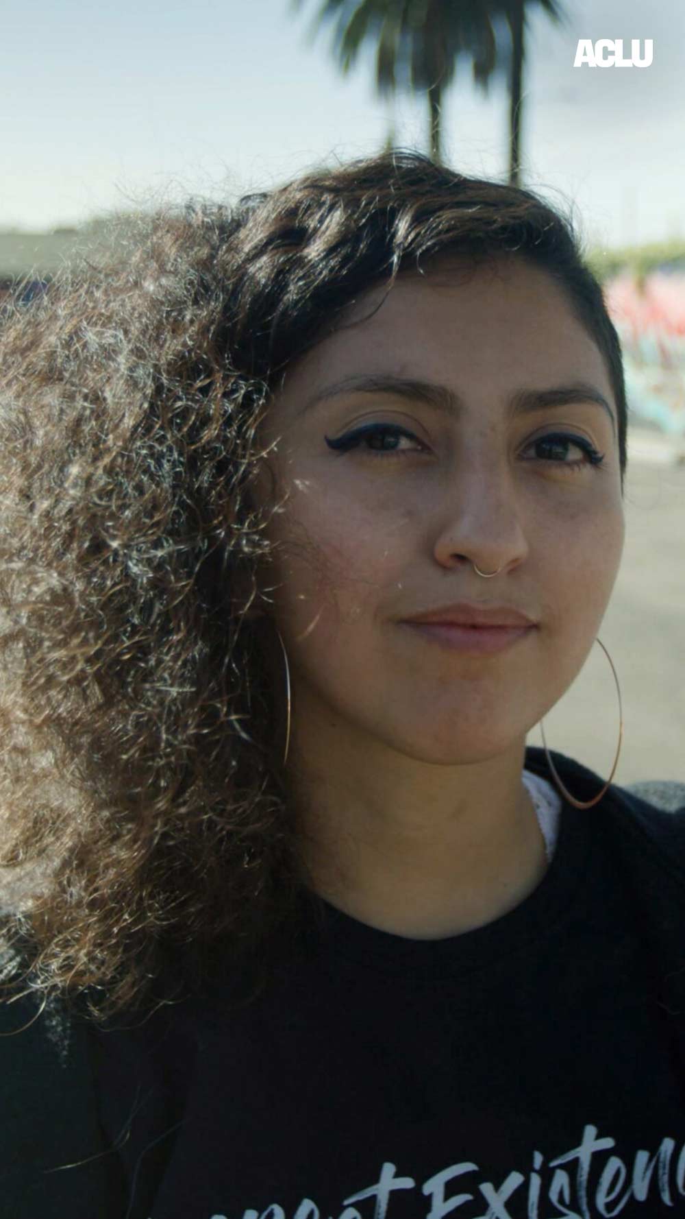 A Youth Justice Coalition volunteer