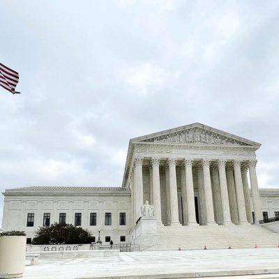 The Supreme Court Building in Washington, D.C..