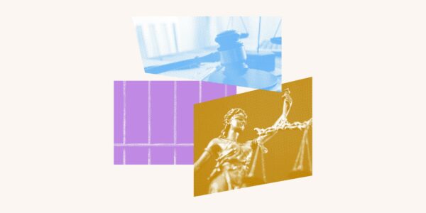 Collage of images related to Criminal Law Reform