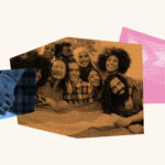 Collage of images related to LGBTQ Rights