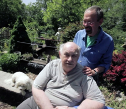 A photo of Ed Hamilton and Gary Magruder