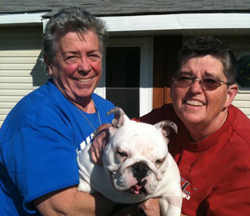 A photo of Lynn Sprout and Kathie Spegal