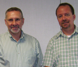 A photo of Ross "Randy" Walden and Robert "Bob" Carey