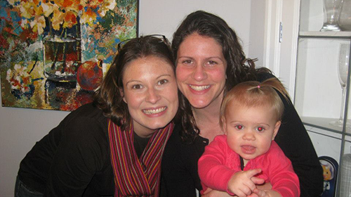 A photo of Kiersten and Angie Bloechl-Karlsen