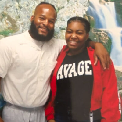 Khorry Ramey with Kevin Johnson Jr.