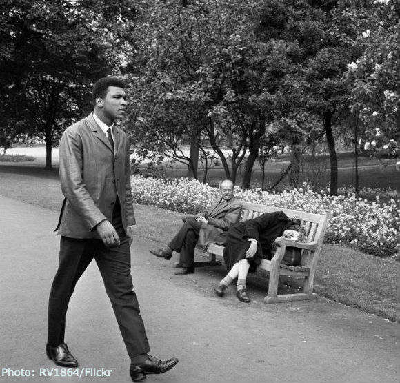 Muhammad Ali in London