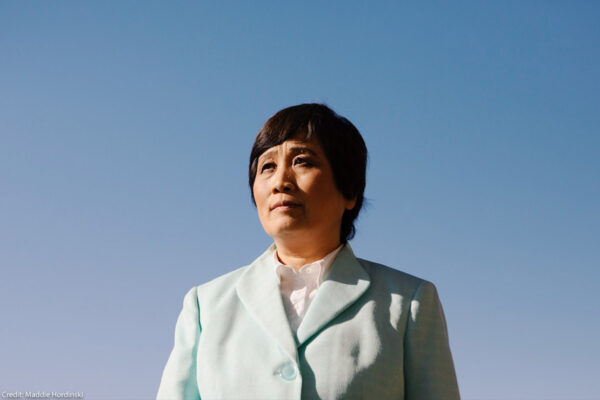 A portrait of Sherry Chen