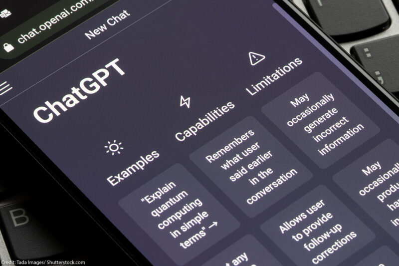 A screen with the chatGPT tool open.