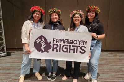 A group of Famalao'an Rights activists.