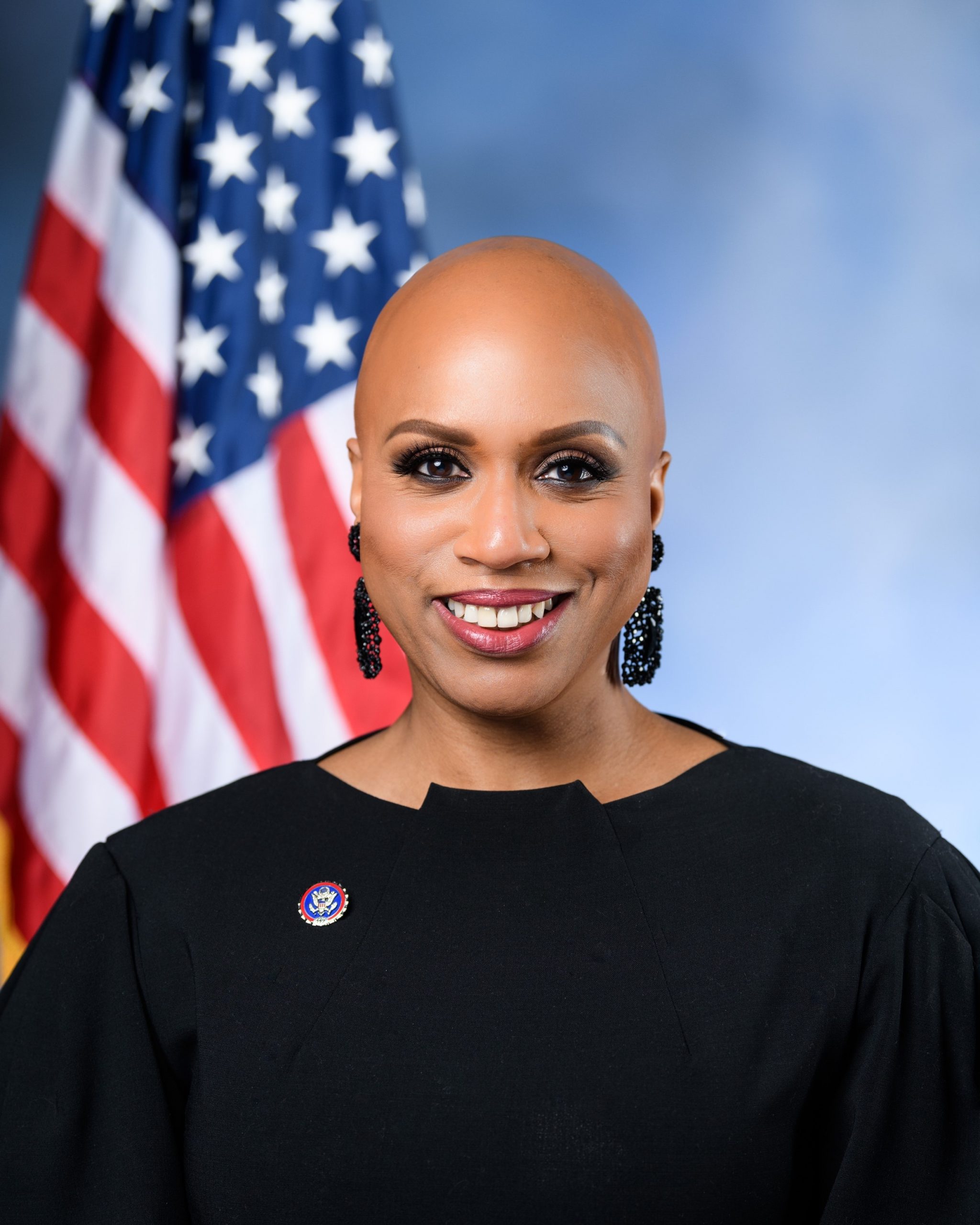 A photo of Rep. Ayanna Pressley
