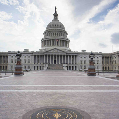 outside the us capitol