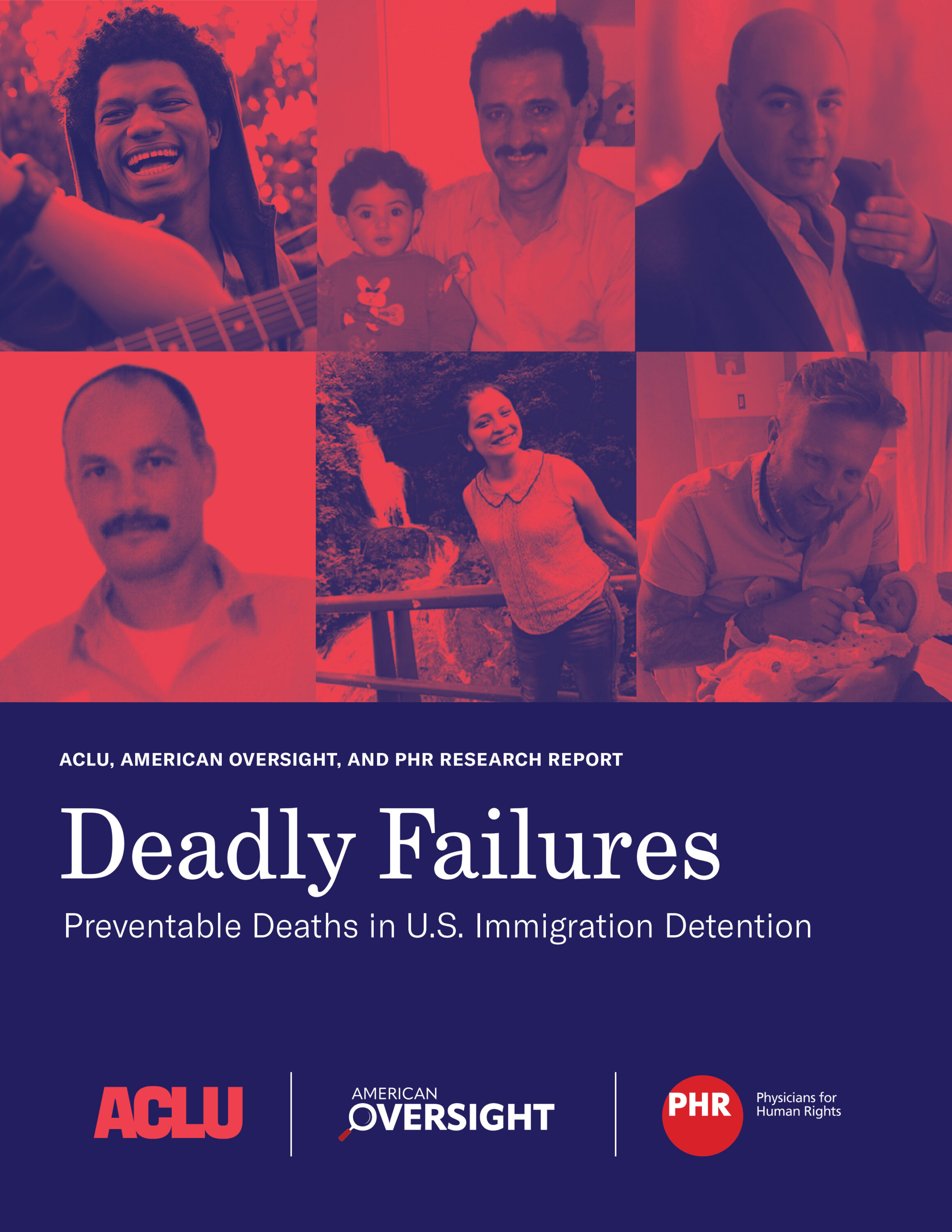 Deadly Failures: Preventable Deaths in U.S. Immigrant Detention cover image.