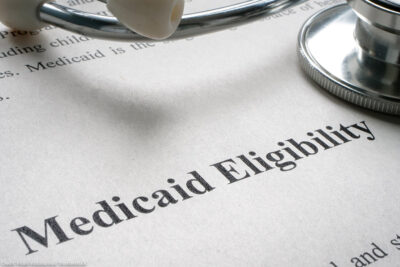 A document that says "Medicaid Eligibility."